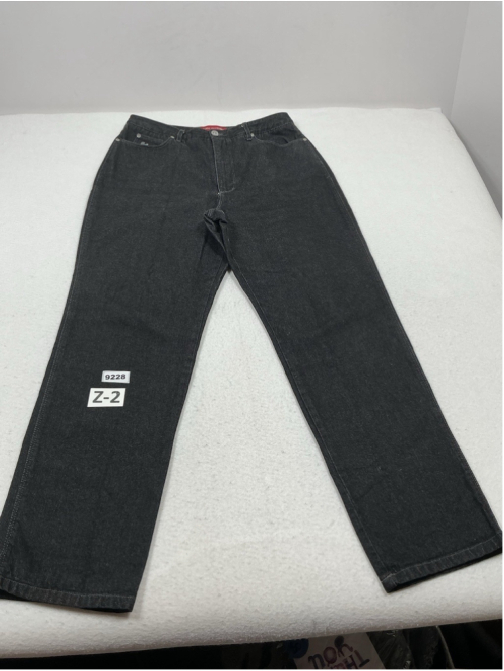 Womans Excellent Gloria Vanderbilt Black Jeans Size 14